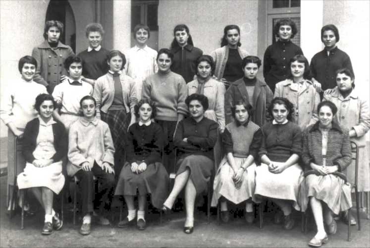 1955-56 College Maupas :4eme AB1