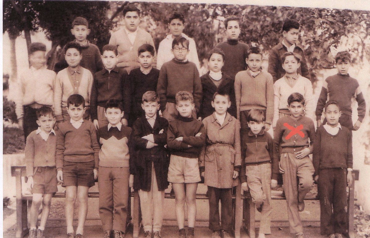 Ecole du Beni Mlek : Classe de CM2 - 1957-58