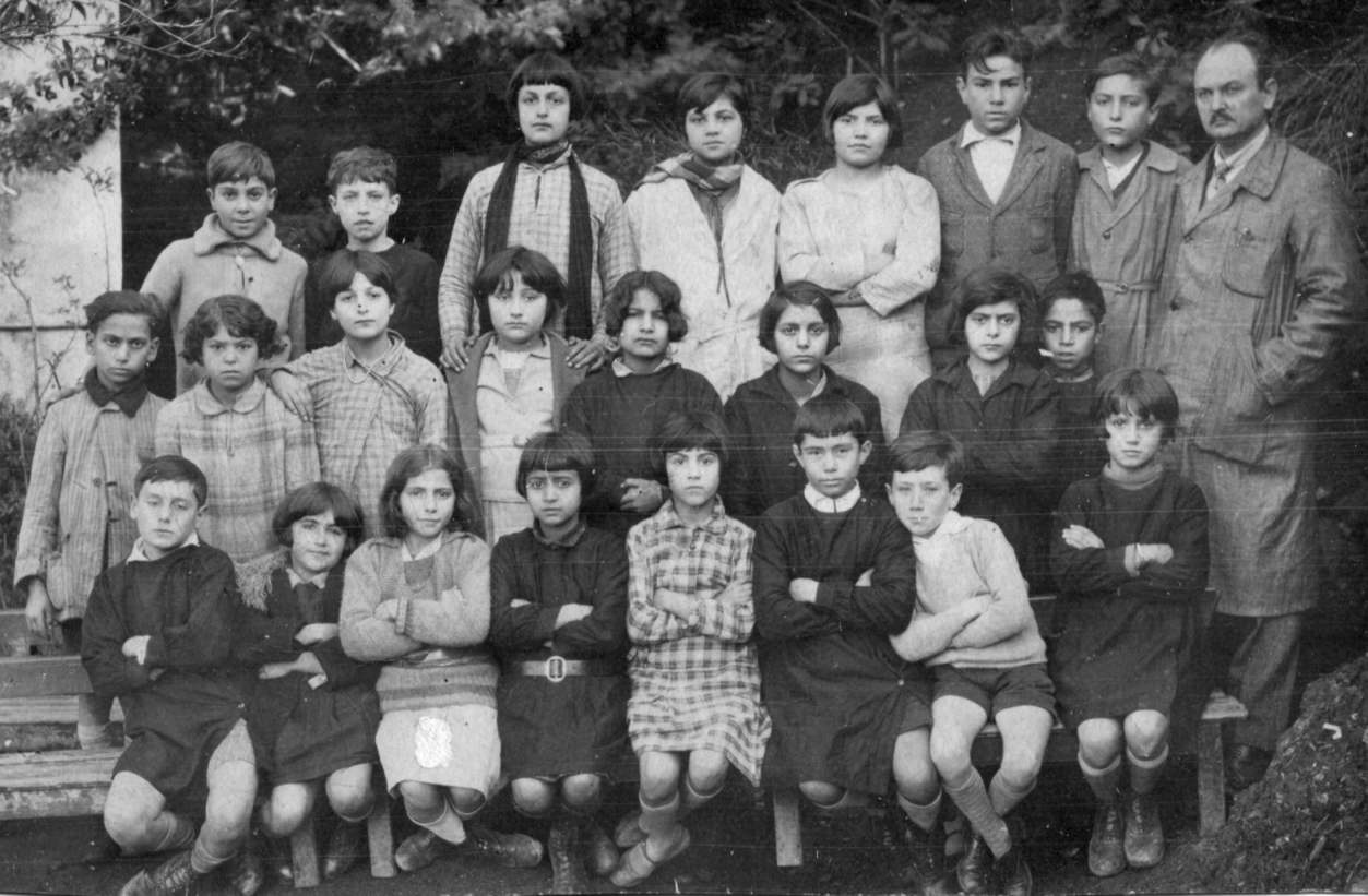 Ecole du Beni Mlek : Classe de CM-FEP - 1932